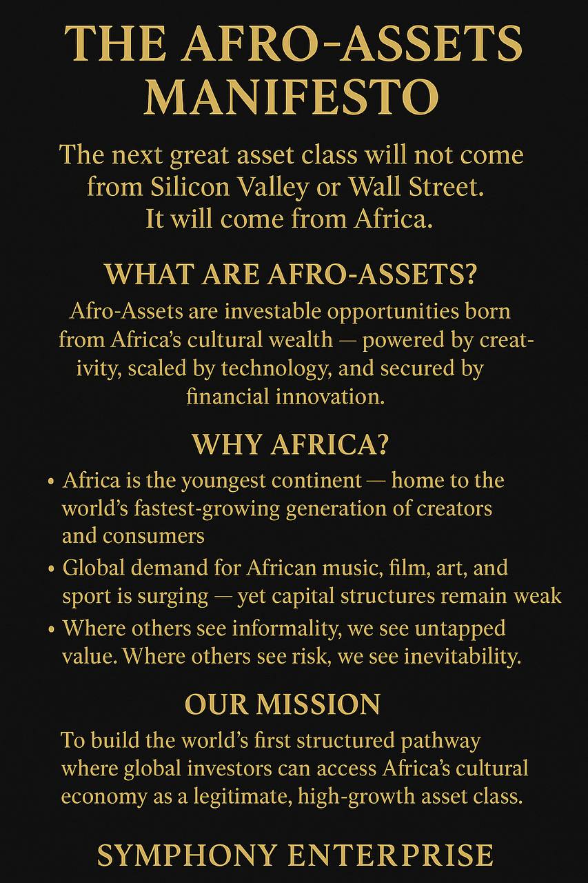 The Afro-Assets Manifesto